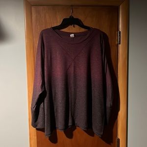 Lane Bryant ombré sweatshirt 18/20
